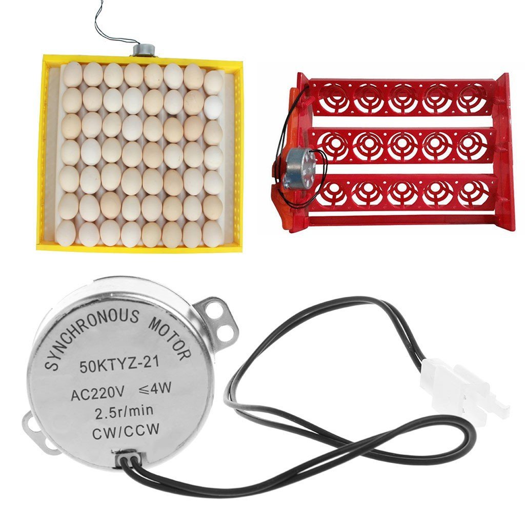220V Chicken Egg Turner Motor Components For Farm Hatcher Incubator Brooder