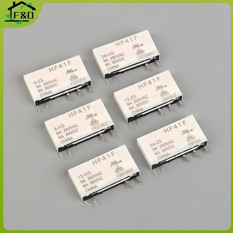 F&O HF41F-24-ZS HF41F-12-ZS HF41F-5-ZS HF41F-5-HS HF41F-12-HS HF41F-24-HS รีเลย์อุตสาหกรรม Sub Power