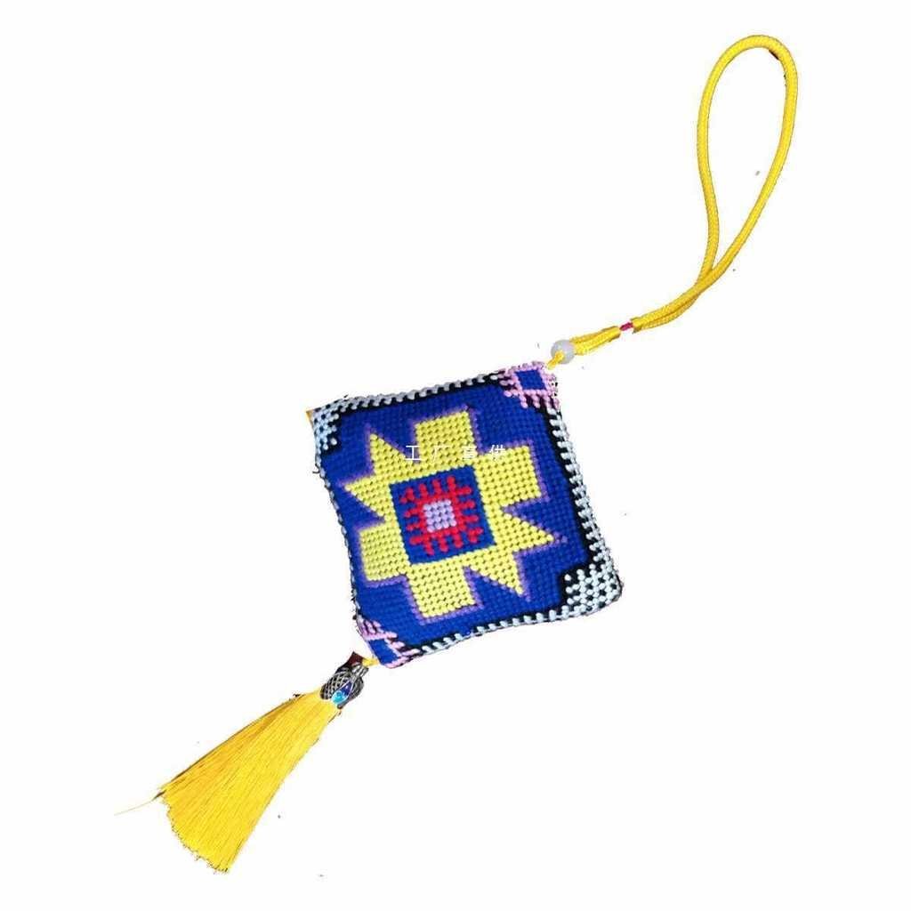 T Tu Family Weaving Hunan Handmade Characteristic จี้ Pure Handmade ซอง Xiang Sikalan Art ซองเครื่อง