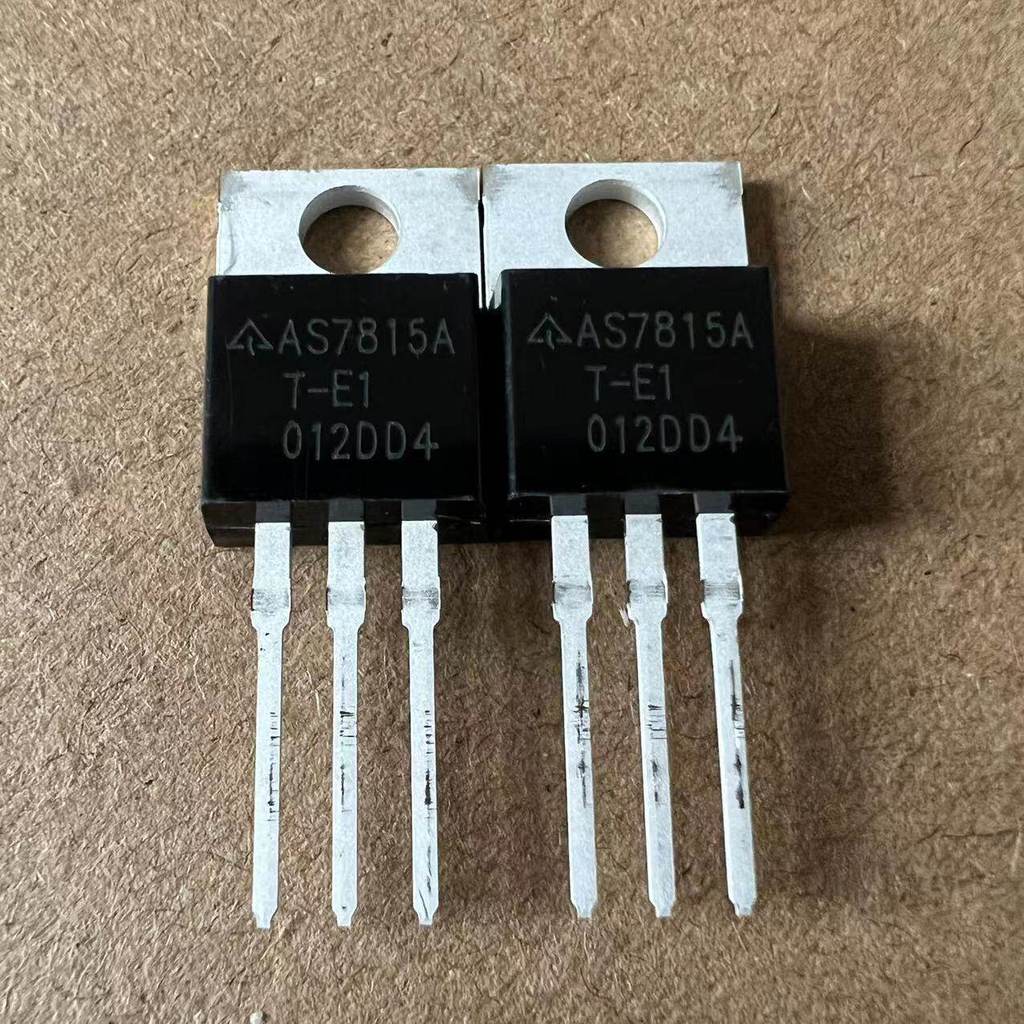 [3 ชิ้น] AS7815AT-E1 AS7815A เครื่องปรับแรงดันไฟฟ้า 15V สามปลาย