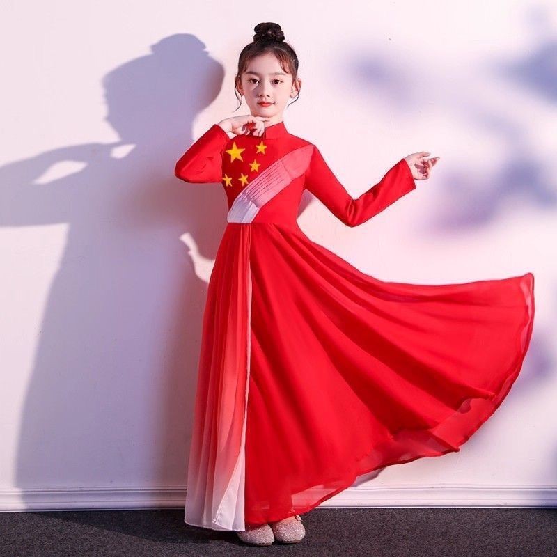 เครื่องแต่งกายแสดง Cantata สำหรับเด็กและเยาวชน หลากหลายไซส์ ZC311