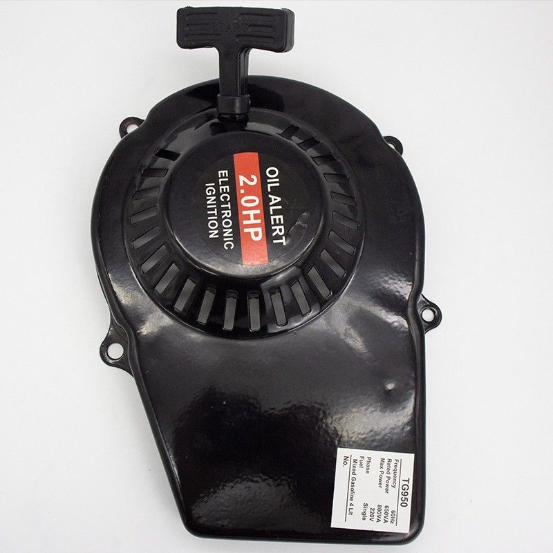 ขนาดเล็กแบบพกพาเครื่องกําเนิดไฟฟ้าเบนซินอุปกรณ์เสริม ET950/650/600w800W Starter Pull Disc Handle Assembly JTP0