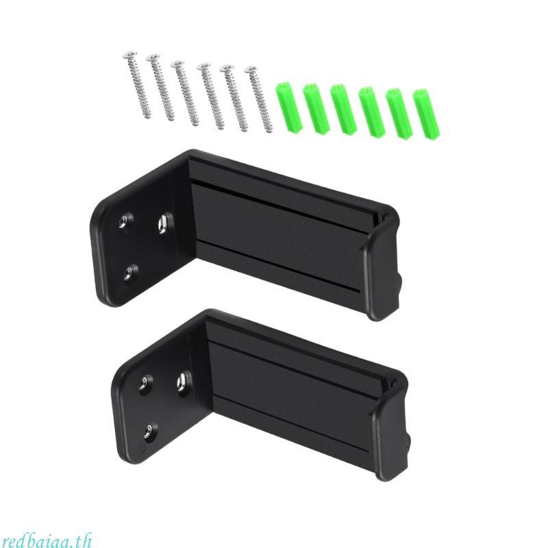 Redbaiaa Soundbar ที่วางลําโพงติดผนังสําหรับโฮมเธียเตอร์ 44lbs โหลดแบริ่ง