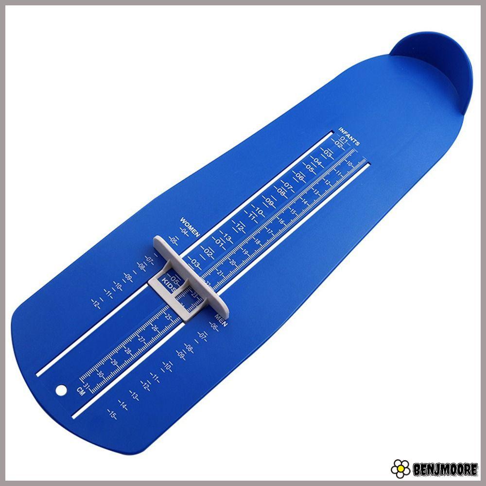 BENJMOORE ผู้ใหญ่เท้าเครื่องมือดูแลเท้าอุปกรณ์วัดเท้าไม้บรรทัดวัด 8-52 หลา