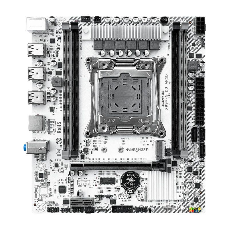 [Jingguangdong] X99 เมนบอร์ด 2011-3 พิน CPU ชุดเกม E5 2666 2673 2698b 2696 V3 V4