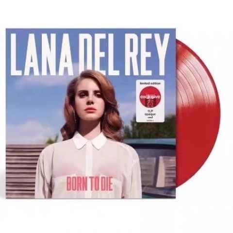 พร้อมสต็อก Lana Del Rey Born To Die Lana Del Rey Born To Die Lana Del Record lp กาวสีแดง 26313Spot น
