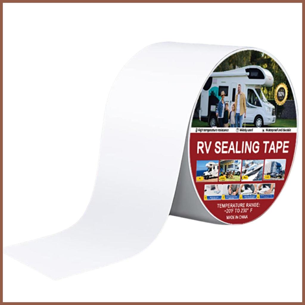 RV หลังคา Sealant เทปกันน้ํา Camper Hole Repair Caravan Seam เทปสําหรับผู้ขับขี่ Road Trips Repairer