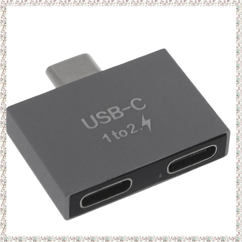 [kjyxgsncsjxsm] USB C Hub Splitter Extension Connector สําหรับ USB C PD Charger PC แล็ปท็อป