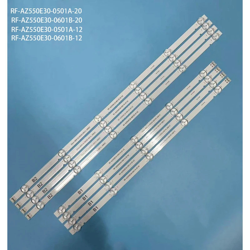 LED Backlight Strip สําหรับ 55 "ทีวี 55UJ6300 RF-AZ550E30-0501A-12 061B SDL550WY LD0-910 55E388G 55L