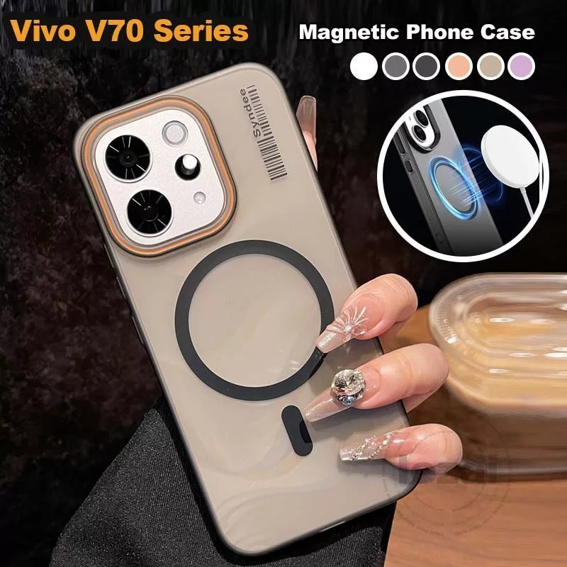 Case For Vivo V70 5G แม่เหล็กชาร์จไร้สาย สําหรับ vivo V70 ฝาครอบกันกระแทก 061