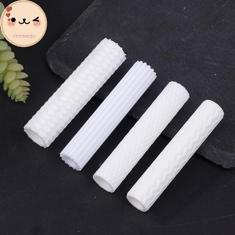 Chee Soft เครื่องปั้นดินเผาต่างหู Polymer Clay Cutter Roller Texture Polymer Clay Seamless Polymer C