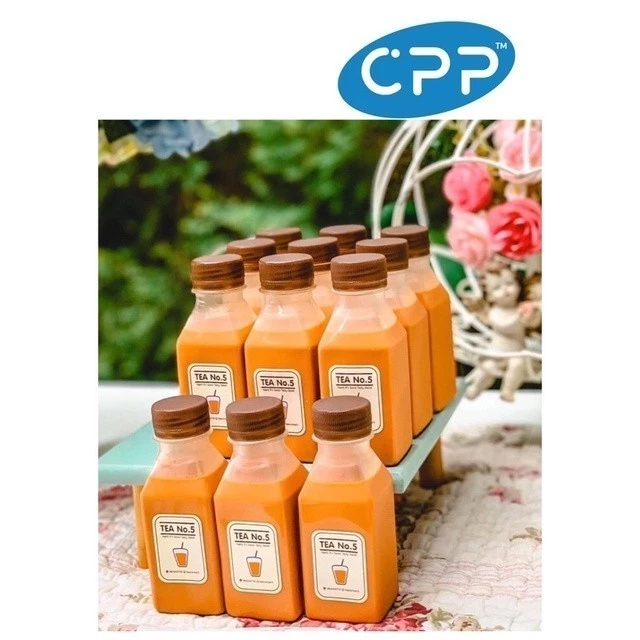 ขวดน้ำ ขวดพลาสติกใส 150 cc ทรงเหลี่ยมใส พร้อมฝา พร้อมส่ง
