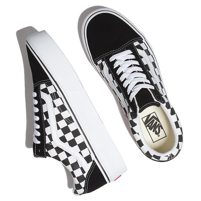 Vans รองเท้าผ้าใบ Old Skool Platform / Checkerboard Old Skool Platform (2แบบ)