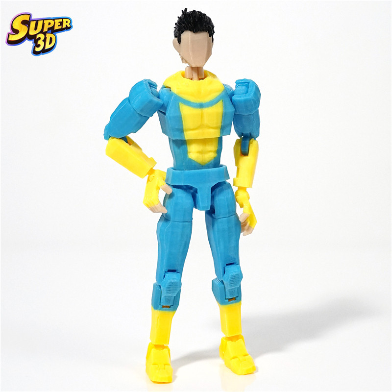 Pale Mark 3D พิมพ์ตัวเลขการกระทํา Dummy13 Invincible 3.0 ตัวเลข Multi-Jointed Shapeshift อะนิเมะ Mannequin ของเล่นสะสมเครื่องประดับของขวัญ