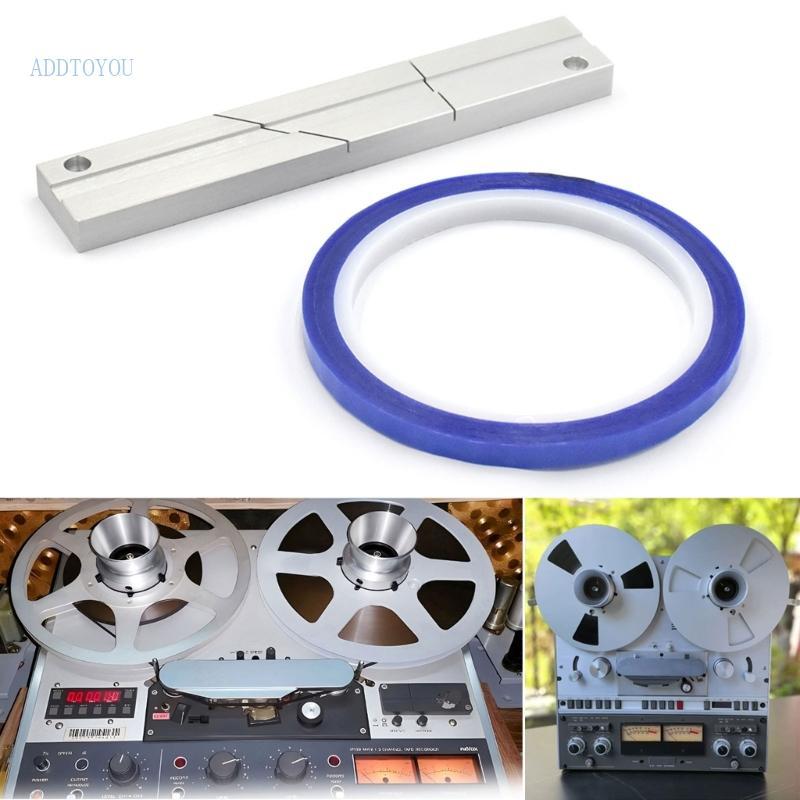 3C Reel To Reel Tape Splicing Repair Kit พร้อม Anodized Aluminium Block สําหรับการใช้งานมืออาชีพ