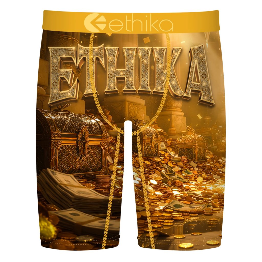 กางเกงใน กางเกงในชาย Ethika Street Wear Mens Anti-Abrasive Leg Extended Anime