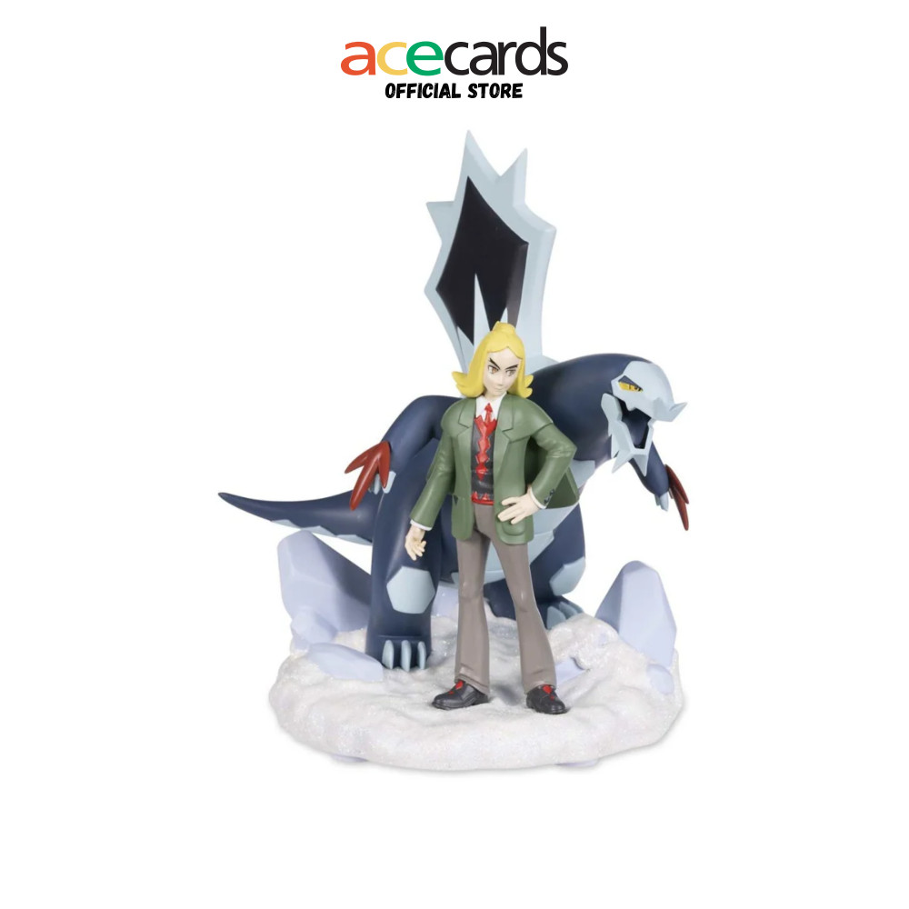 Pokemon Trainers Figure "Hassel & Baxcalibur"