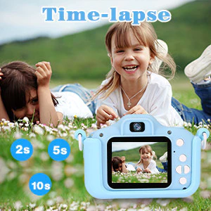 กล้องเด็กดิจิตอลเลนส์คู่พร้อมฟังก์ชัน MP3 สำหรับเด็ก 3-12 ปี thumbnail 10