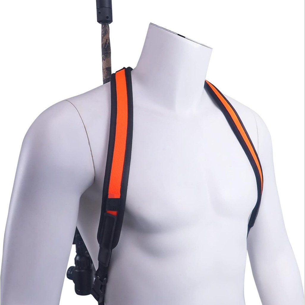 Tactical Point Rifle Camouflage Double Shoulder Gun Sling Adjustable Multifunctional Gun Sling for O