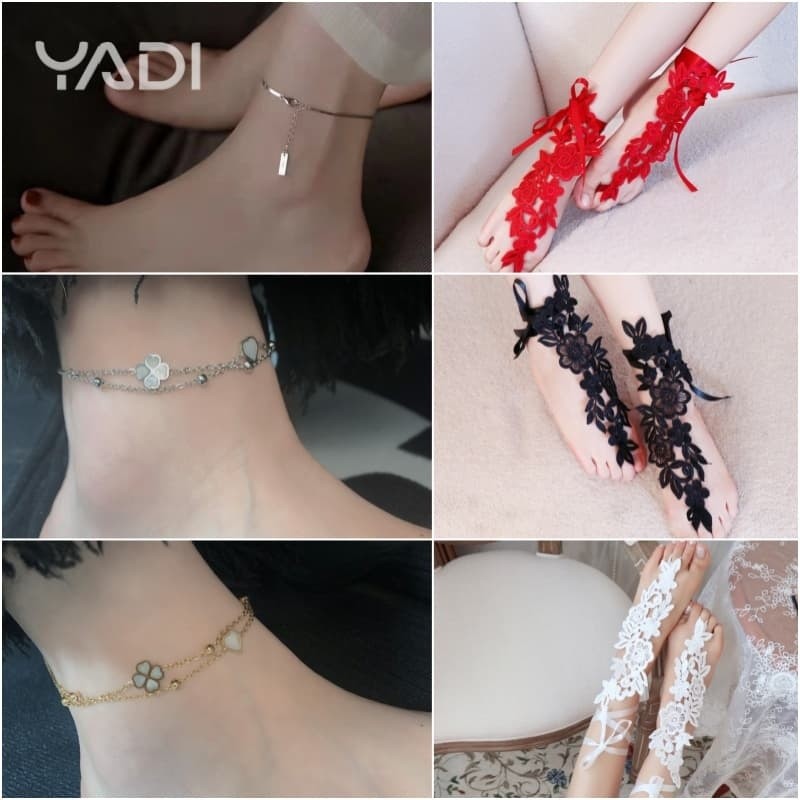 【YADI】✨ส่งเร็ว สร้อยเท้า silver ผู้หญิง เรียบหรู สไตล์มินิมอล🔥💫