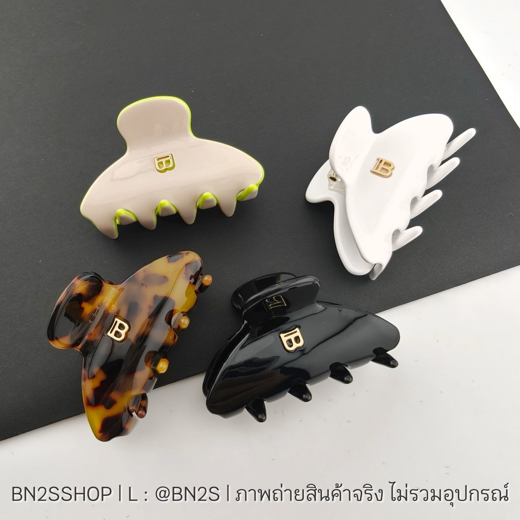 Balmain Hair Clip กิ๊บหนีบผมผู้หญิง เบาเม่น ขนาดกลาง มี 4 สี พร้อมส่งในไทย งานสวย ขายดีมาก