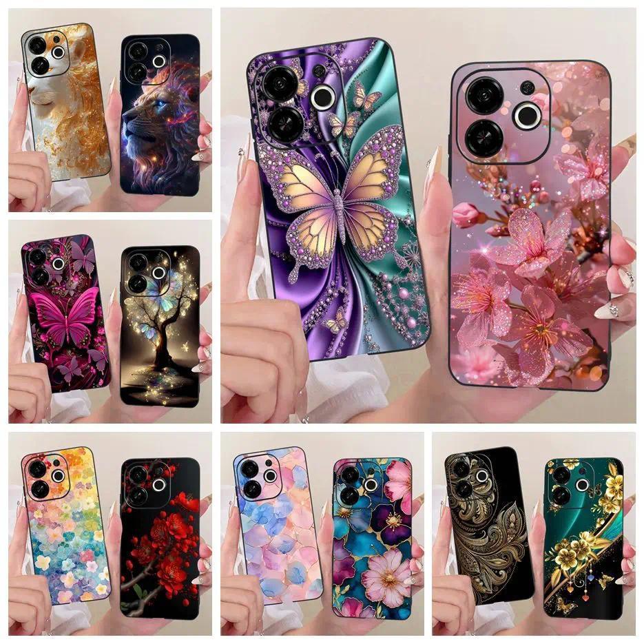 สําหรับ Tecno Pop 9 5G กรณี KL4 ใหม่หรูหราทาสีสําหรับ Tecno Spark 30C 5G KL8H ซิลิโคนนุ่มสําหรับ Tec