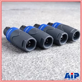 แพ็ค4ตัว สีน้ำเงิน CONNEX SP-01 SPEAKON ปลั๊กสเปคคอน 4ขั้ว สเปคคอนตัวผู้ SP01 SP 01 สเปคคอนตู้ลำโพง เอไอ-ไพศาล