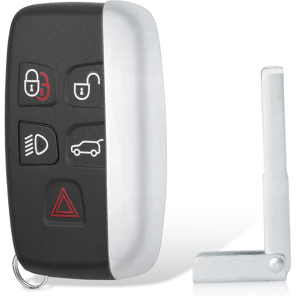 Keyecu เปลี่ยนสมาร์ทรีโมทกุญแจรถ Fob สําหรับ Jaguar Land Rover Range Rover 2011-2019 KOBJTF10A BJ32-
