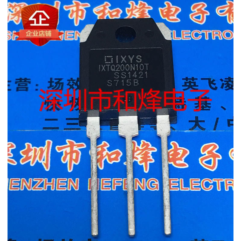 [ราคาเดียว] IXTQ200N10T TO-3P MOS Field Effect Tube 100V 200A