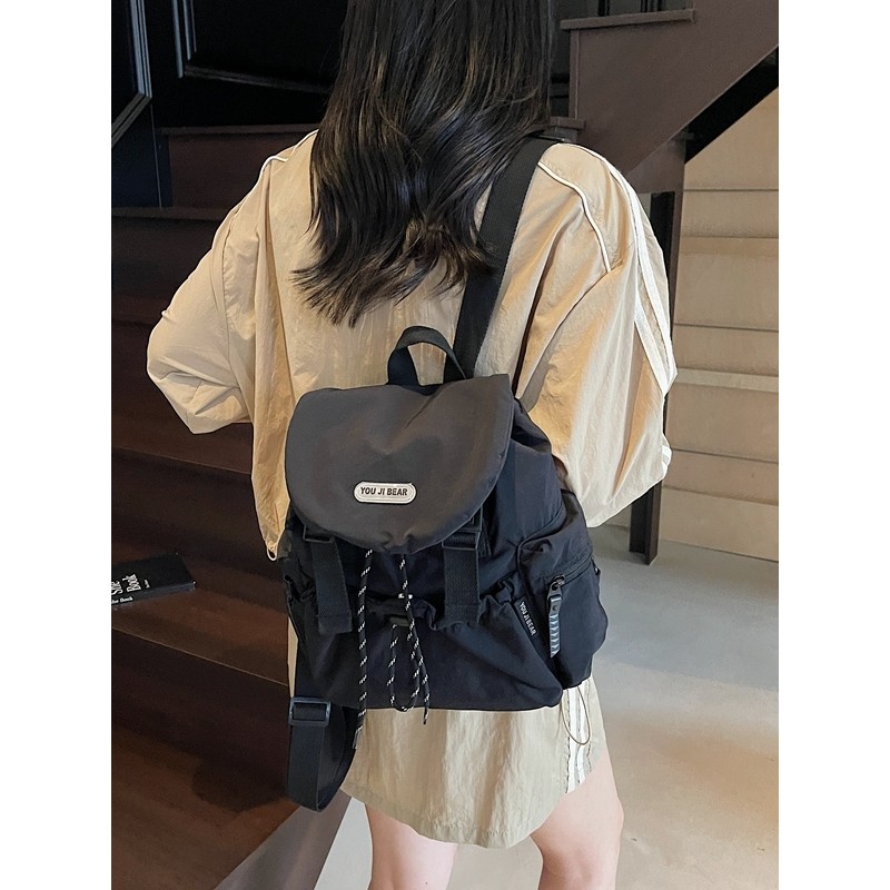 Jane Beauty กระเป๋าเป้สะพายหลังน้ำหนักเบา สไตล์เกาหลี สำหรับหลากหลายโอกาส