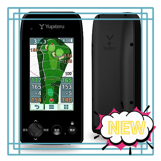 YUPITERU Golf Navigation YGN7100 Course Layout Elevation Difference OB Line Display 3.2" LCD Touch P