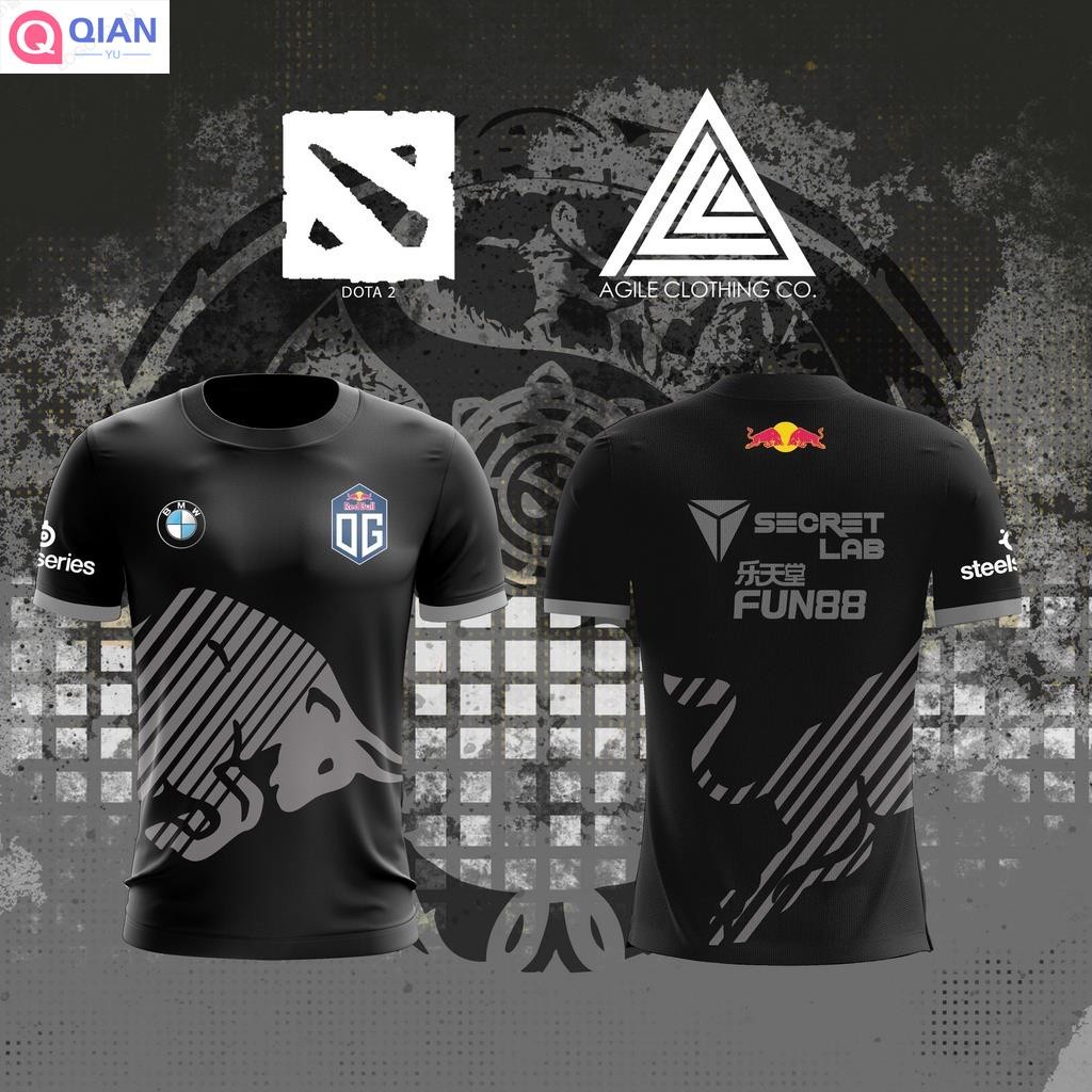 Jersey Dota2 Jersey for MenDOTA 2 Teams Esports Jersey (FULL SUBLIMATION) OG/PSG.LGD/IG/EVEL GENIUS/