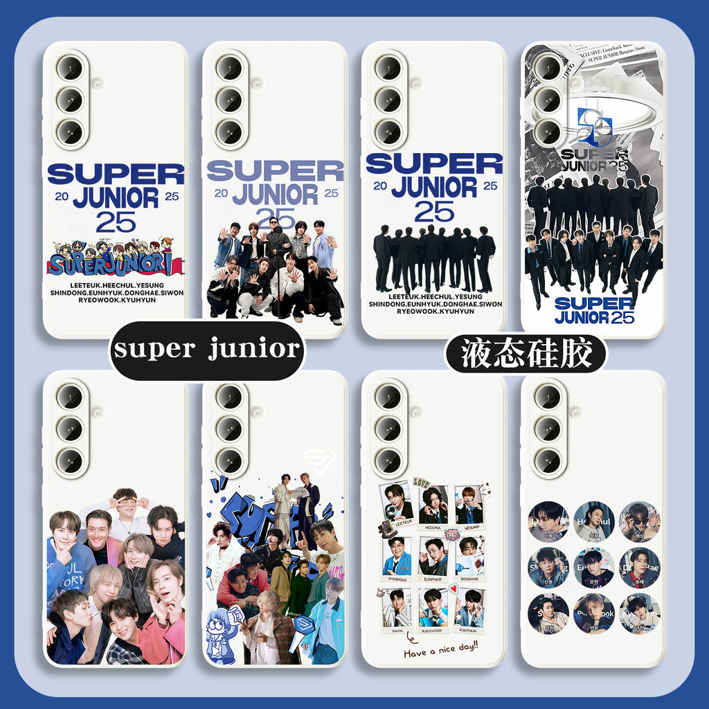 Super junior Concert Galaxy Samsung A16A15 เคสโทรศัพท์ A73A72 เหมาะสําหรับ A56A55A54 รองรับ NETE20ul
