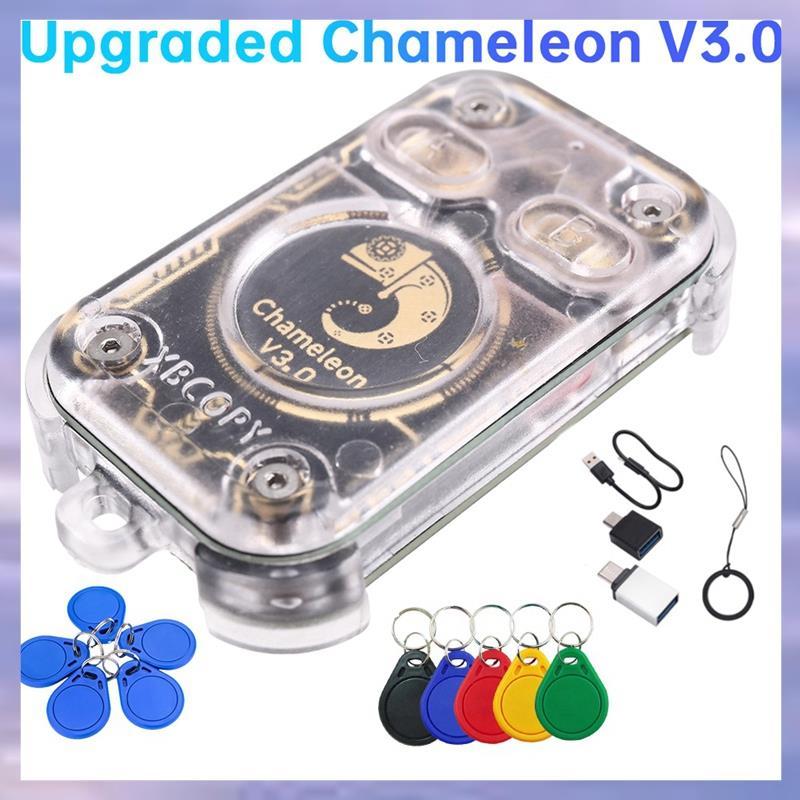 (VLO)Chameleon V3.0 RFID Smart Chip Emulator Reader 125K 13.56M ID IC Card Duplicator Tag Copyer+5XU