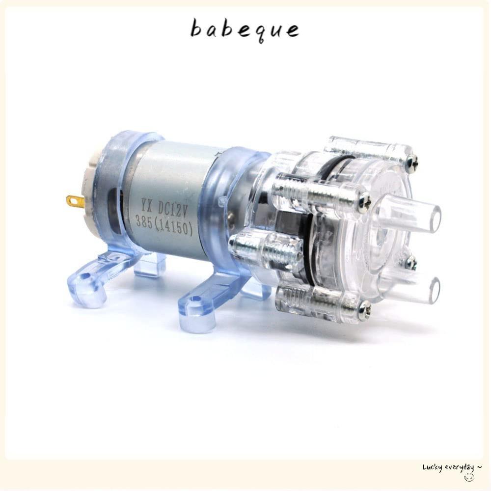 BABEQUE ปั๊มไดอะแฟรม, R385 เครื่องใช้ในบ้าน Self Priming, ทนทาน DC 6V ถึง 12V EK1970 โครงการสูบน้ําข