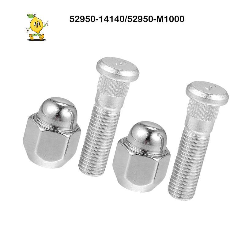 [mozh] รถล้อ Lug Nuts Bolts อะไหล่มาตรฐานอุปกรณ์เสริม M12x1.25 สําหรับ 200SX 240SX 300ZX 350Z Cube L