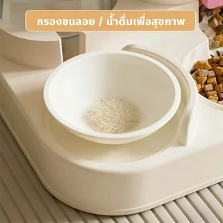 Mango ที่ให้อาหารแมวอัตโนมัติ ที่ให้อาหารสัตว์เลี้ยง ที่ให้น้ำสัตว์เลี้ยง น้ำอัตโนมัติ เกรดพรีเมี่ยม ถ้วยอาหารแมว