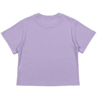 เสื้อยืดเด็กผ้าฝ้ายแขนสั้น สีม่วง พิมพ์ลายผลไม้ เหมาะสำหรับเด็กชายและหญิงในหน้าร้อน สำหรับเด็ก 3-12 ปี
