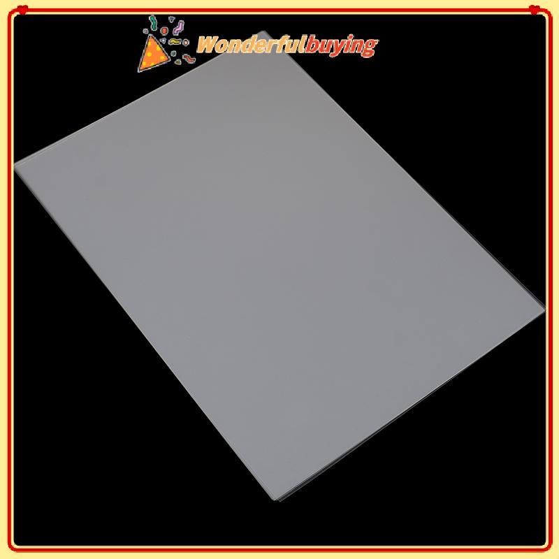 WBTH 10 ชิ้น A4 Inkjet Laser Printing Transparency Film กระดาษถ่ายภาพ PCB Stencils Vary