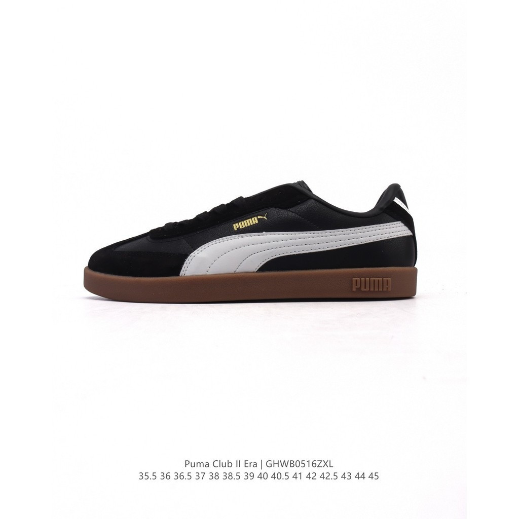 CLUB 2 กีฬาลําลองแฟชั่น All-Match Retro Anti-Slip ทนต่อการสึกหรอ Low-Top กีฬารองเท้าผ้าใบ RQ6O