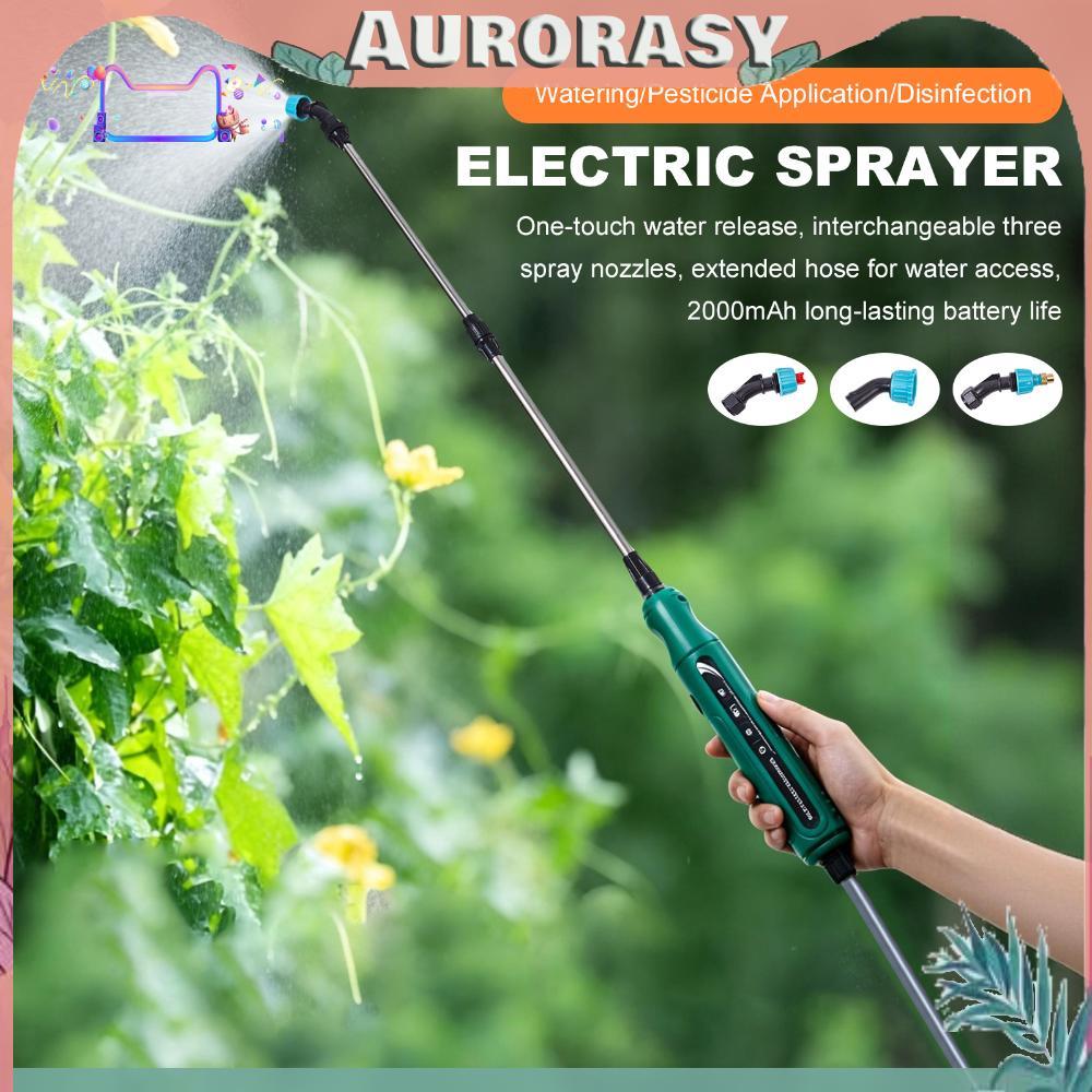 31 นิ้วไฟฟ้า Sprayer Telescopic Wand พร้อมท่อ 3 Mist หัวฉีด Plant Sprayer