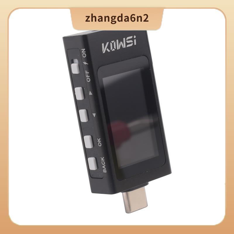 In StockKOWSI KWS-X1 Type-C Tester DC 3.3-36V 0-12A Digital Voltage Current Detection Meter จอแสดงผล