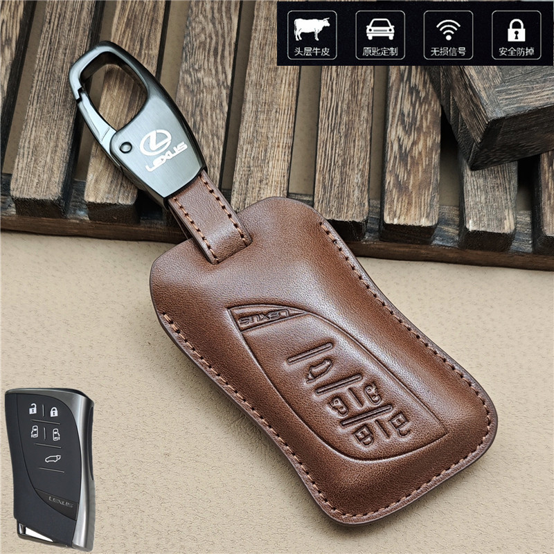 Lexus Lexus lm500h ซองหนังกุญแจรถ 23-24 รูปแบบ lm350h เคสกุญแจ เคสกุญแจตกแต่งกุญแจ