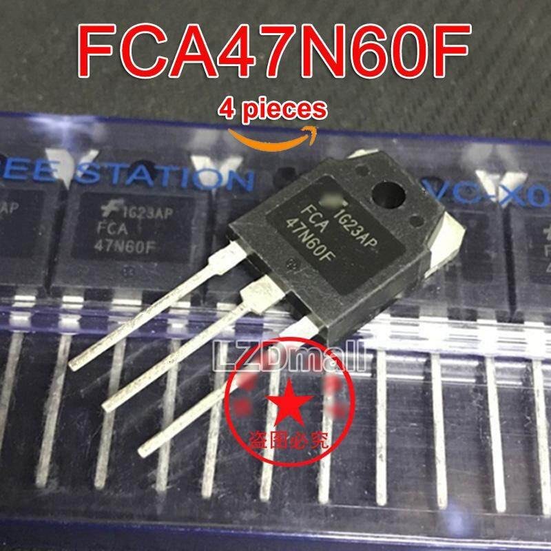 4pcs FCA47N60F TO-3P FCA47N60 47N60 TO3P 47A 600V Power MOSFET ทรานซิสเตอร์
