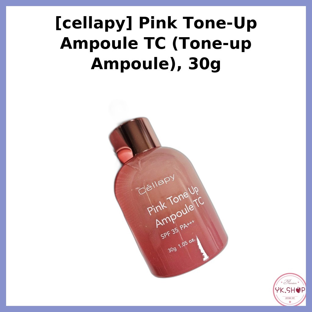 [cellapy] Pink Tone-Up Ampoule TC (Tone-up Ampoule), 30g / Korean Tone-Up Ampoule / Instant Radiance