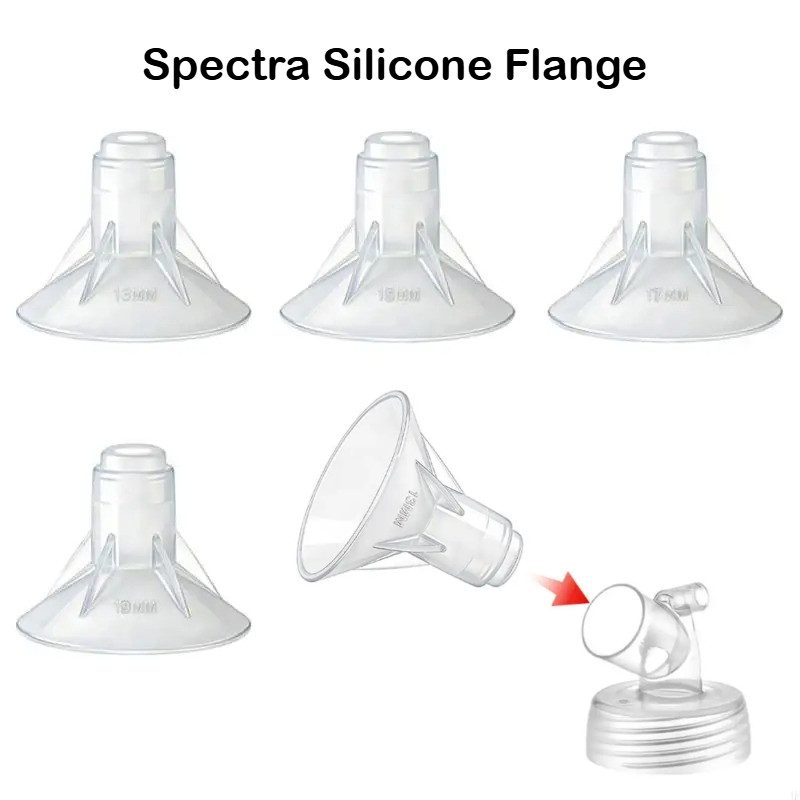 อะแดปเตอร์หน้าแปลนเต้านมซิลิโคน 13 มม. ถึง 24 มม. สําหรับส่วนทดแทน Spectra S1