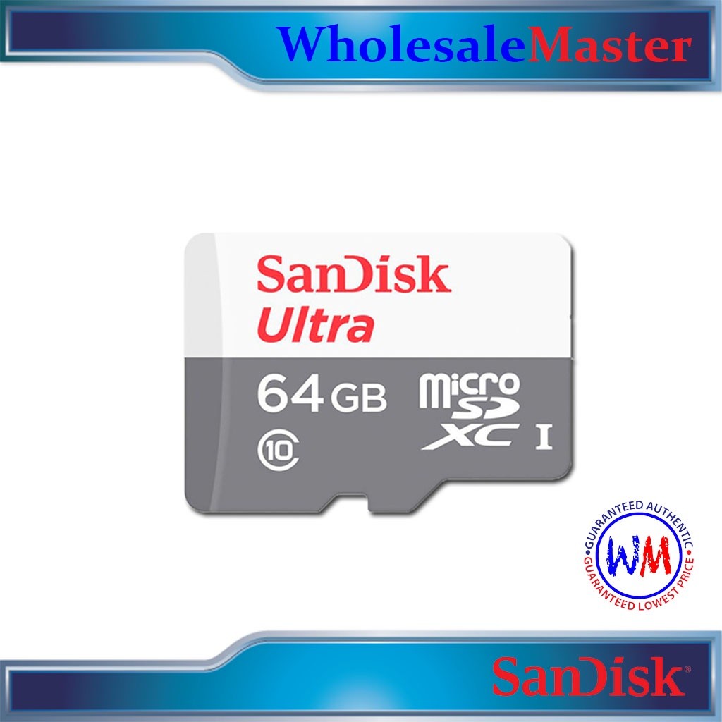 Sandisk Ultra Micro SD SDXC 64GB 100MB/s SDSQUNR-064G