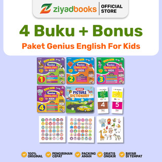 [BIG DEALS] Ziyadbooks - Buku Anak - Belajar Bahasa Inggris Genius English For Kids
