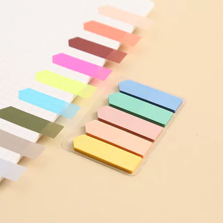 Dreamerhouse Fluorescent Color Transparent Sticky Note Arrow PET Sticky Note รวม Index Note N Times Stick