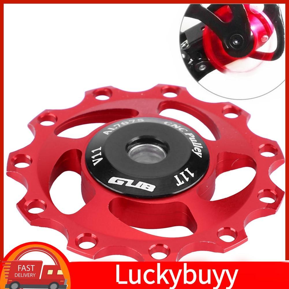 Luckybuyy Luckybuyy น้ำหนักเบา 11T VTTO VTTOBIOKDERAILLEUR POULLEUR เพื่อการกลิ้งที่ราบรื่นเข้ากันได